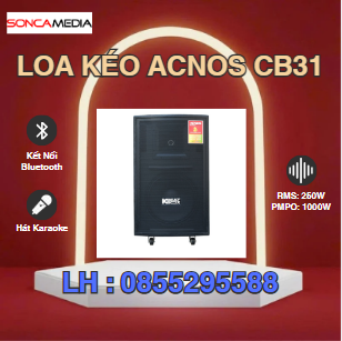 Loa Kéo ACNOS CB31 | Chính Hãng Acnos | Bảo Hành 12 Tháng