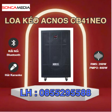 Loa Kéo Acnos Cb41neo | Chính Hãng Acnos | Bảo Hành 12 Tháng