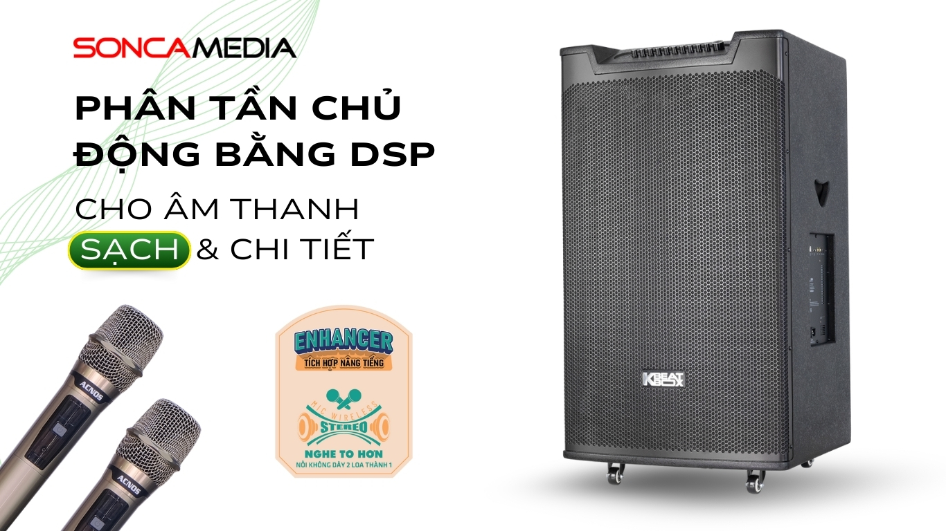 Loa Kéo ACNOS TOP 530 | Chính Hãng Acnos | Bảo Hành 12 Tháng