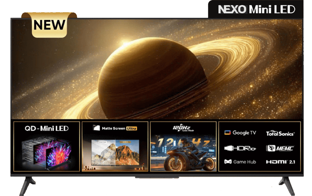 Google tivi Coocaa QD-Mini Led 4K 55 inch 55V75 | Chính Hãng Coocaa | Bảo Hành 24 Tháng