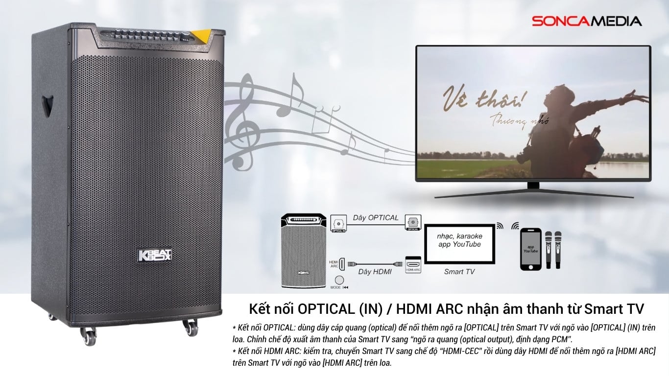 Loa Kéo ACNOS TOP 430 | Chính Hãng Acnos | Bảo Hành 12 Tháng