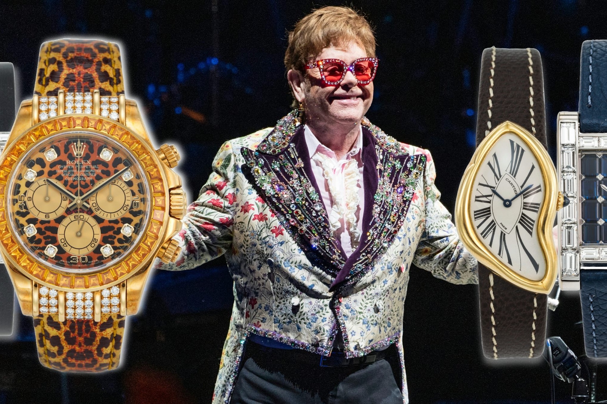 Những chiếc đồng hồ nổi bật được bán đấu giá của danh ca huyền thoại Elton John
