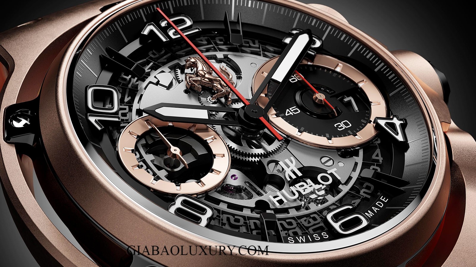 Giới thiệu đồng hồ Hublot Classic Fusion Ferrari GT