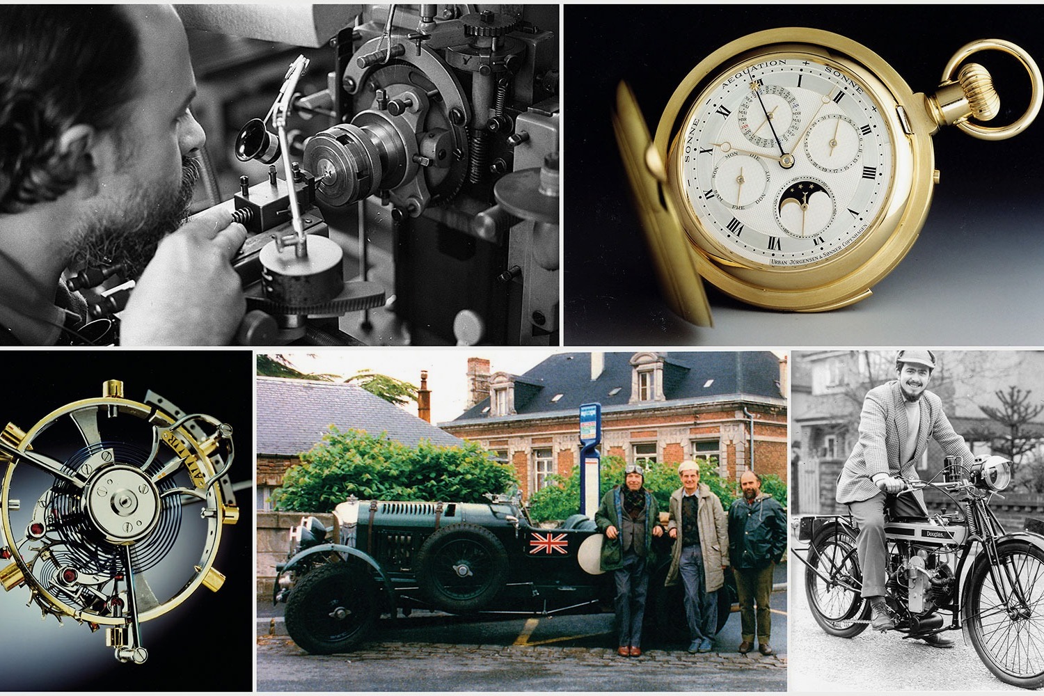 Nghệ nhân đồng hồ độc lập Derek Pratt Nghệ nhân đồng hồ độc lập Derek Pratt