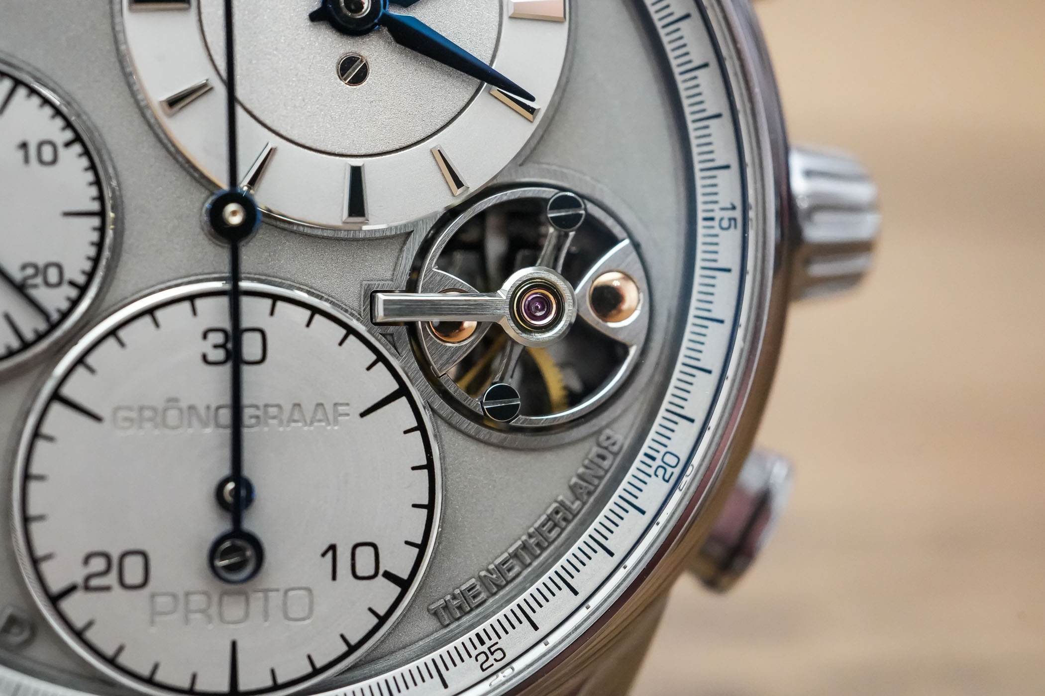 Grönefeld 1941 Grönograaf: Chiếc đồng hồ chronograph năm 2022 tại Grand Prix d'Horlogerie de Genève 2022
