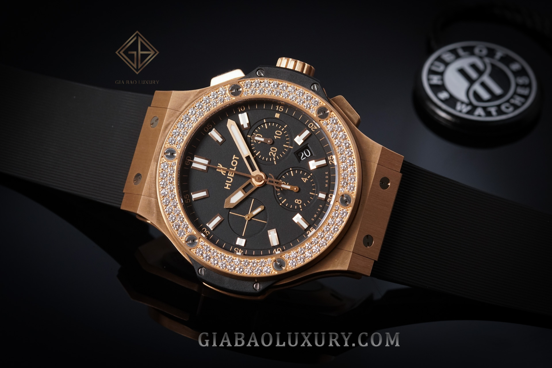 Review đồng hồ Hublot Big Bang King Gold Diamonds 44mm