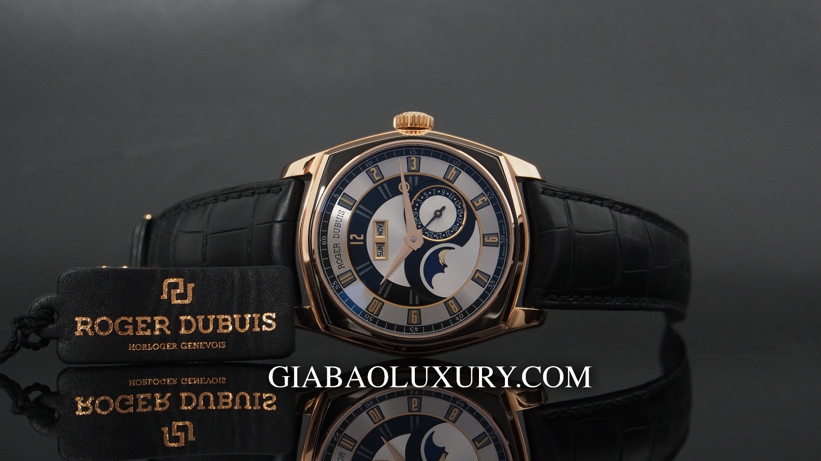 Review đồng hồ Roger Dubuis La Monégasque MoonPhase Perpetual Calendar