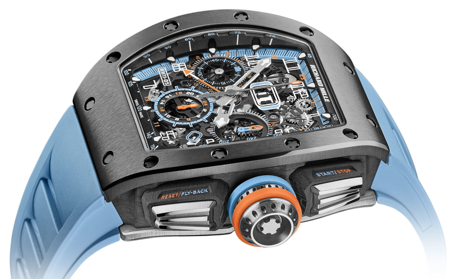 Đồng hồ Richard Mille RM 11-05 Automatic Flyback Chronograph GMT xuất hiện trong vật liệu mới