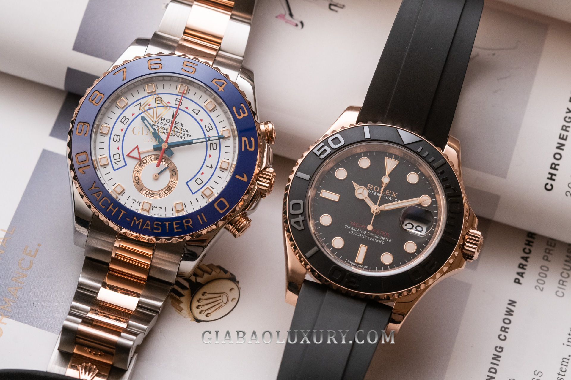 Yacht-Master II có phải phiên bản nâng cấp hơn của Yacht-Master?