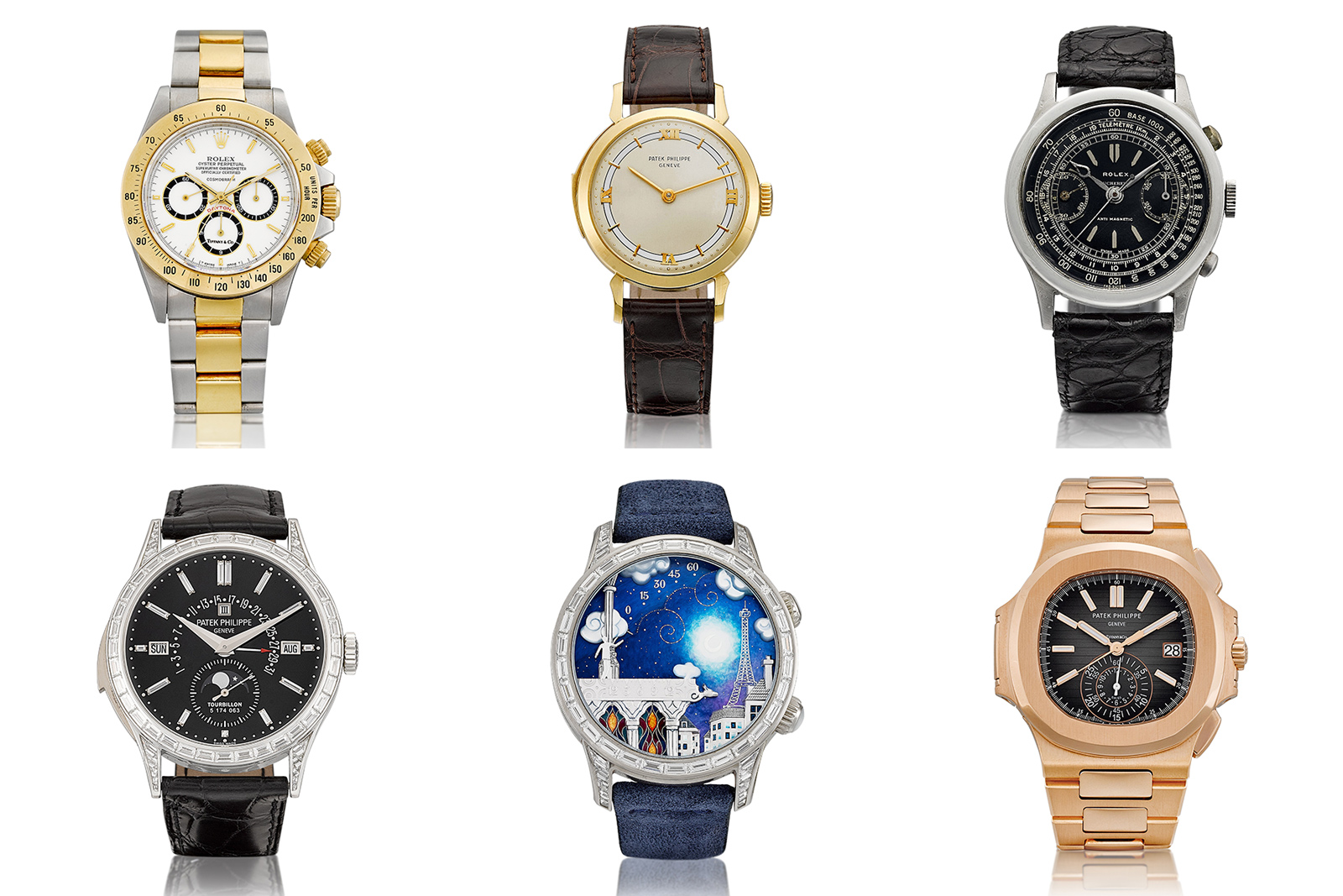 Đồng hồ Rolex và Patek Philippe là điều không thể thiếu tại cuộc đấu giá Sotheby’s Hong Kong tháng 4/2022