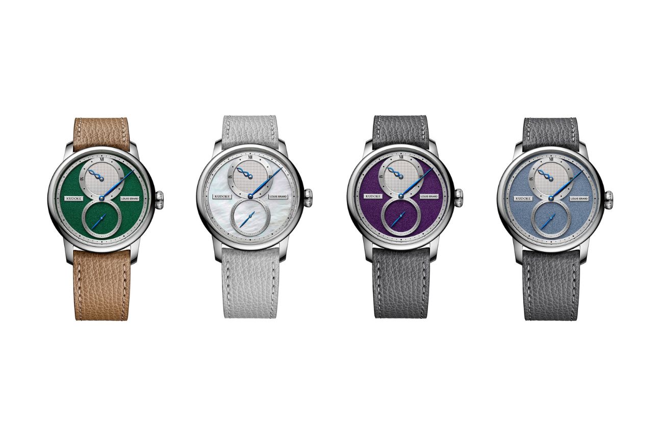 Bộ bốn chiếc Louis Erard x Kudoke Le Régulateur vừa ra mắt