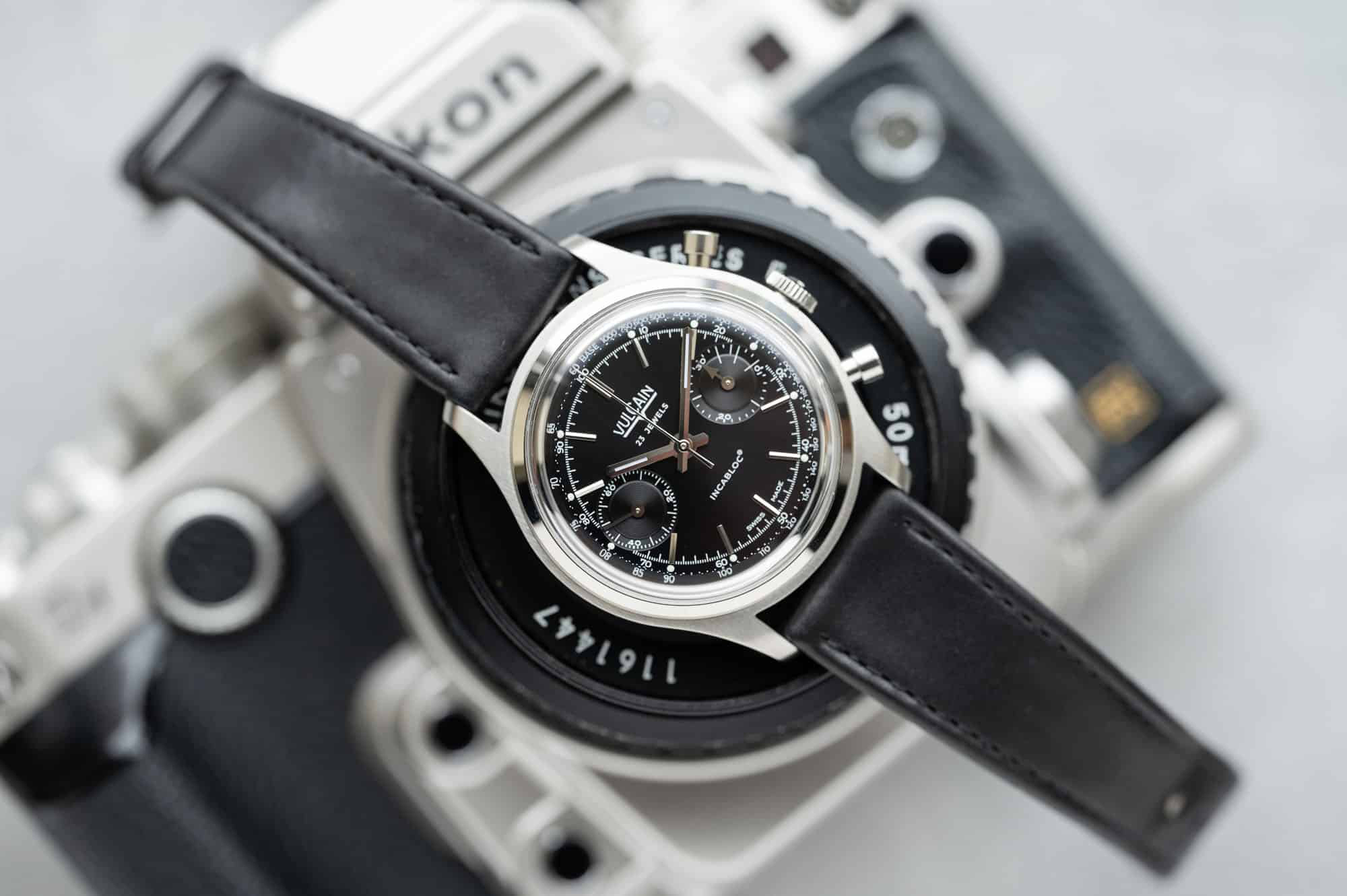 Vulcain tiếp tục hồi sinh với đồng hồ bấm giờ của những năm 1970