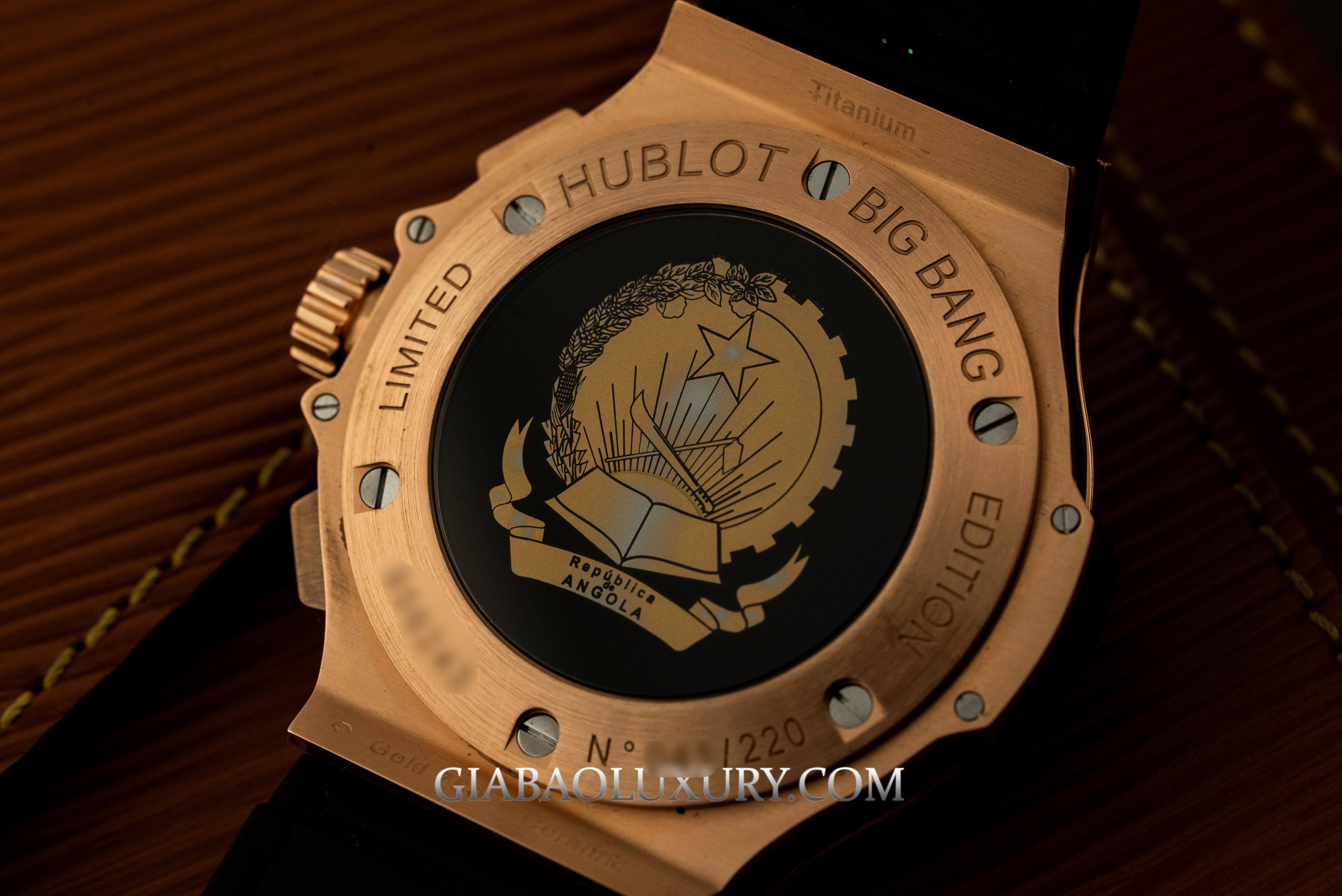 Đồng hồ Hublot Big Bang Angola Gold