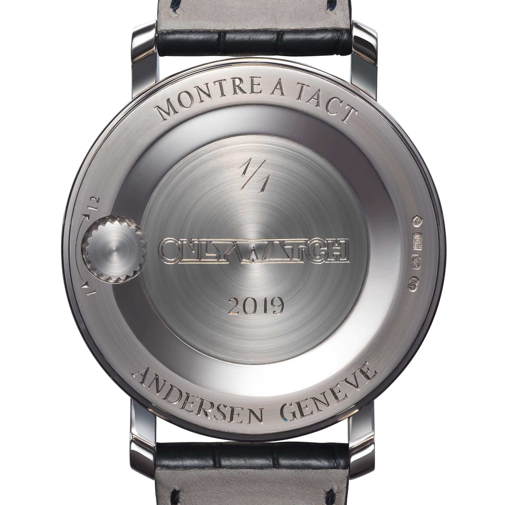 Chiếc đồng hồ độc bản Andersen Genève "Montre à Tact” Only Watch 2019 "Pièce Unique"