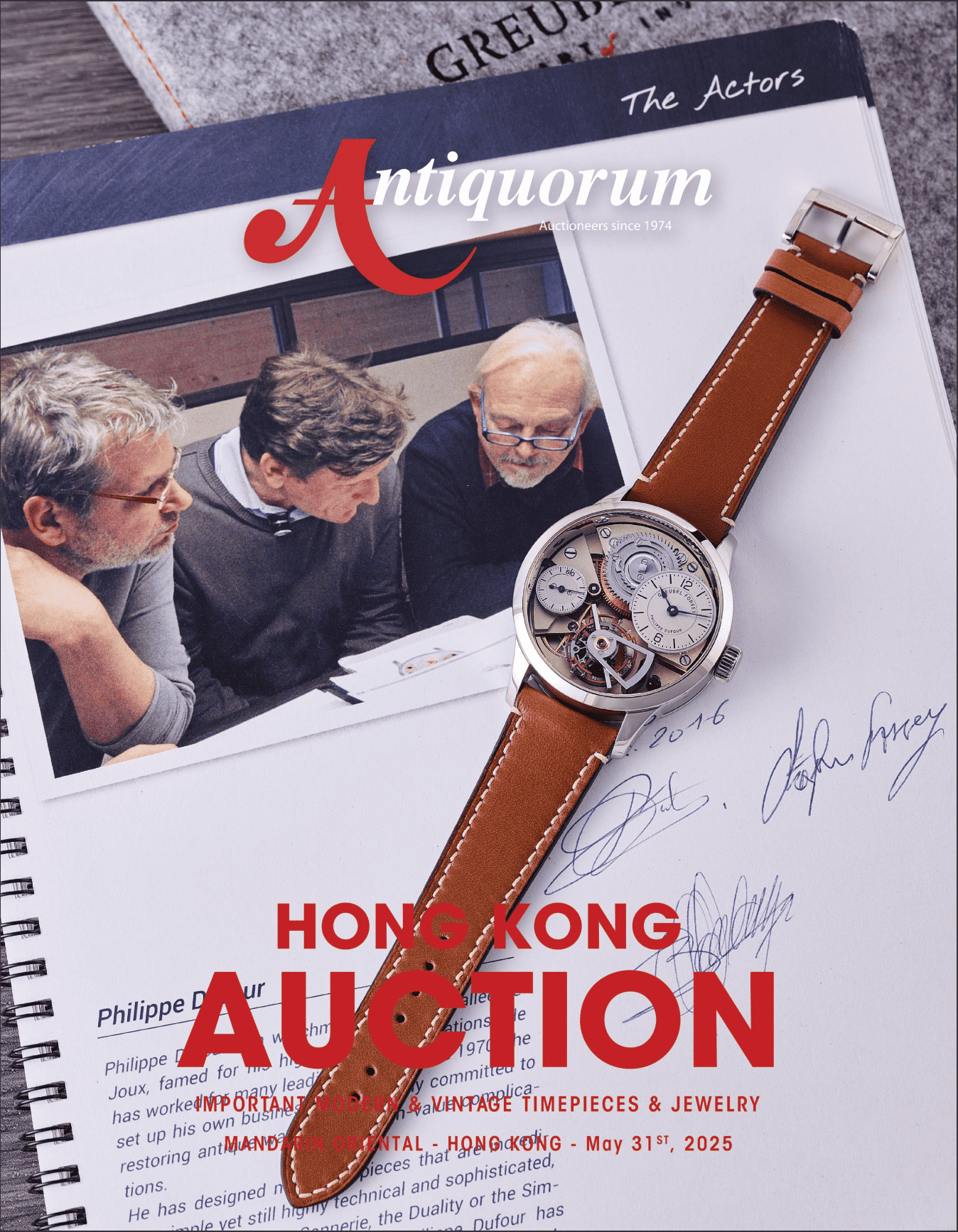 Important Modern & Vintage Timepieces