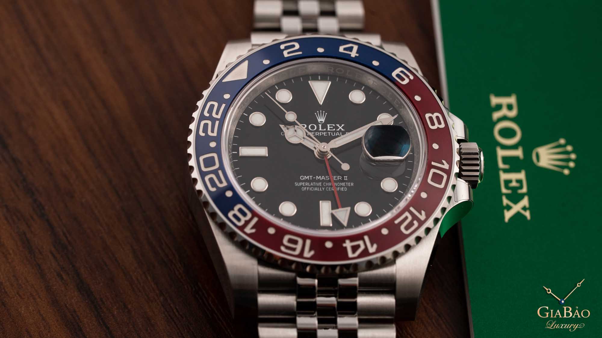 Review Đồng Hồ Rolex GMT-Master II “Pepsi” Ref. 126710 BLRO