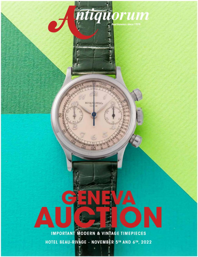 Geneva - Important Modern & Vintage Timepieces & Jewelry