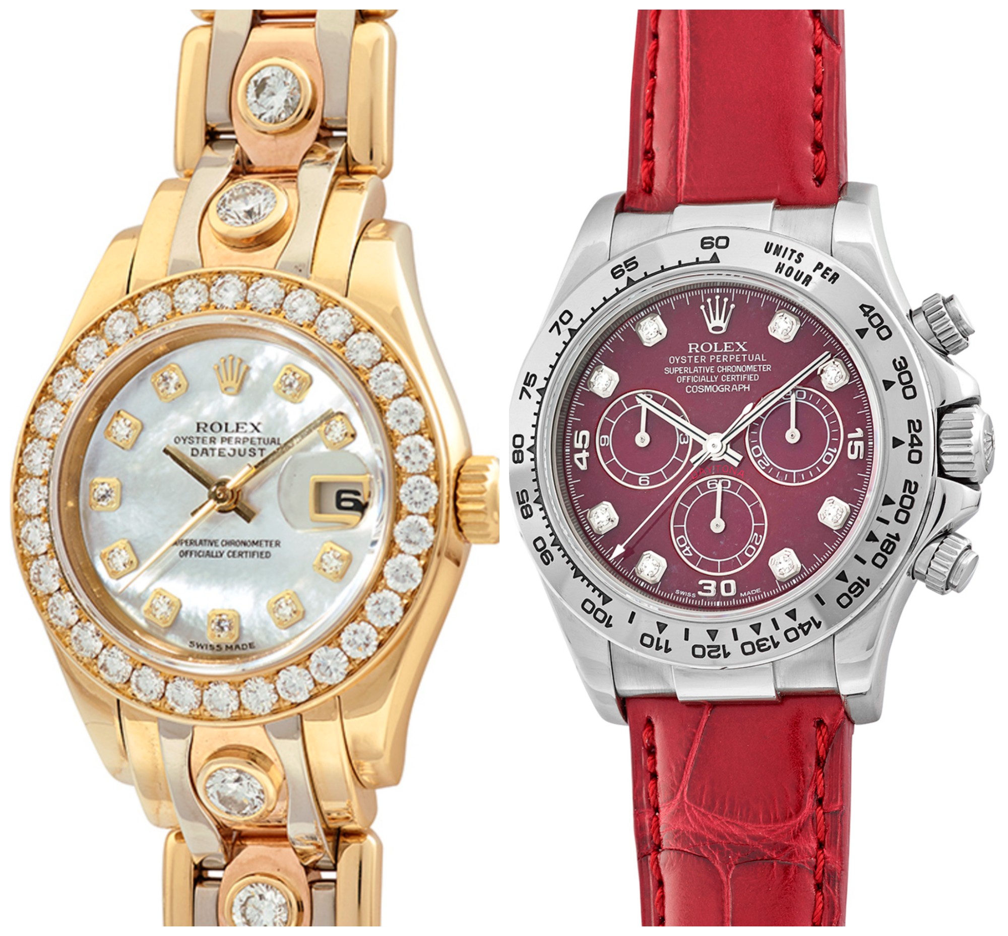 Rolex Pearlmaster Tridor và Daytona 116519