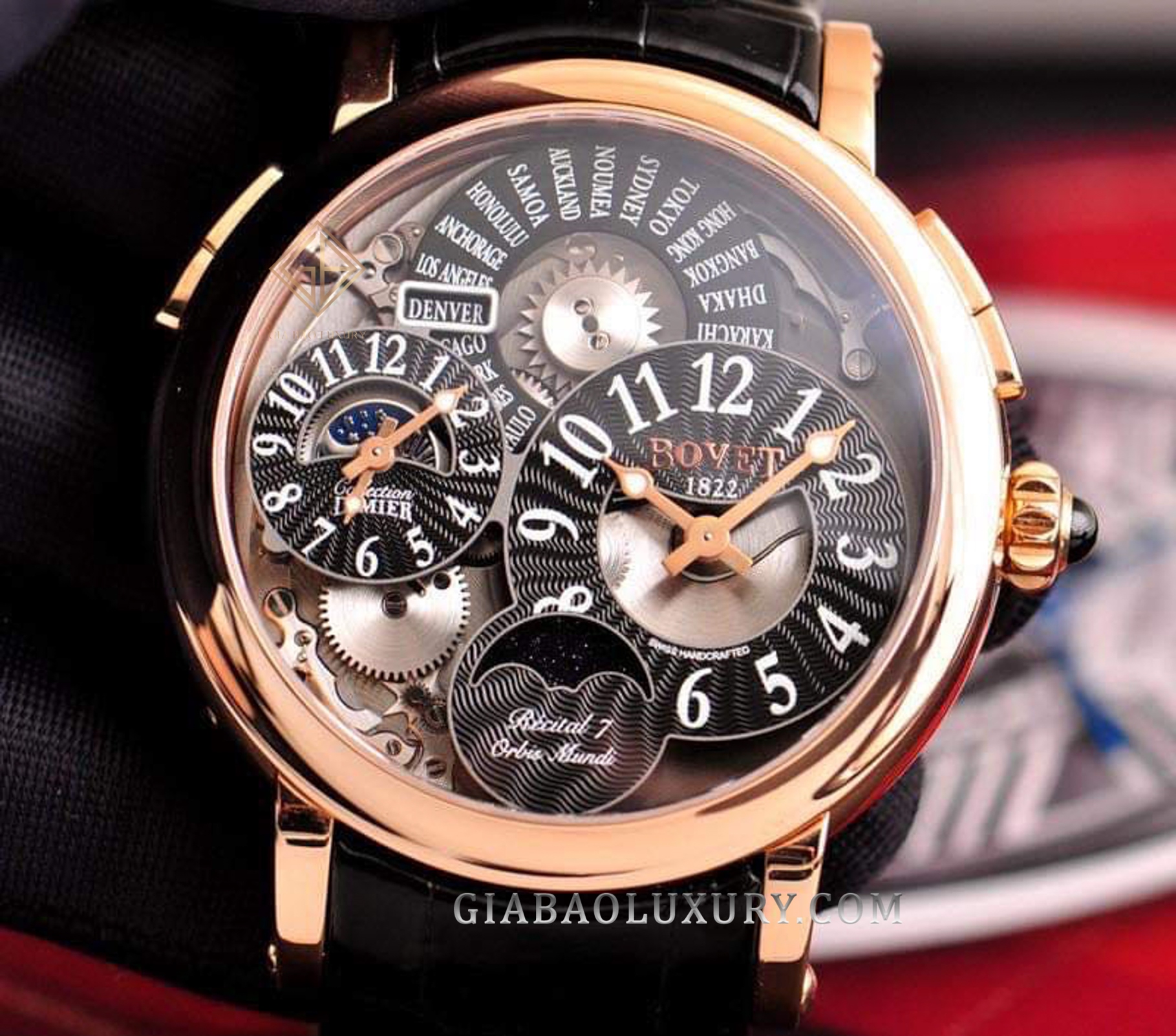 Đồng hồ Bovet Recital 7 Dimier Orbis Mundi DT1150-OMLUNE-002