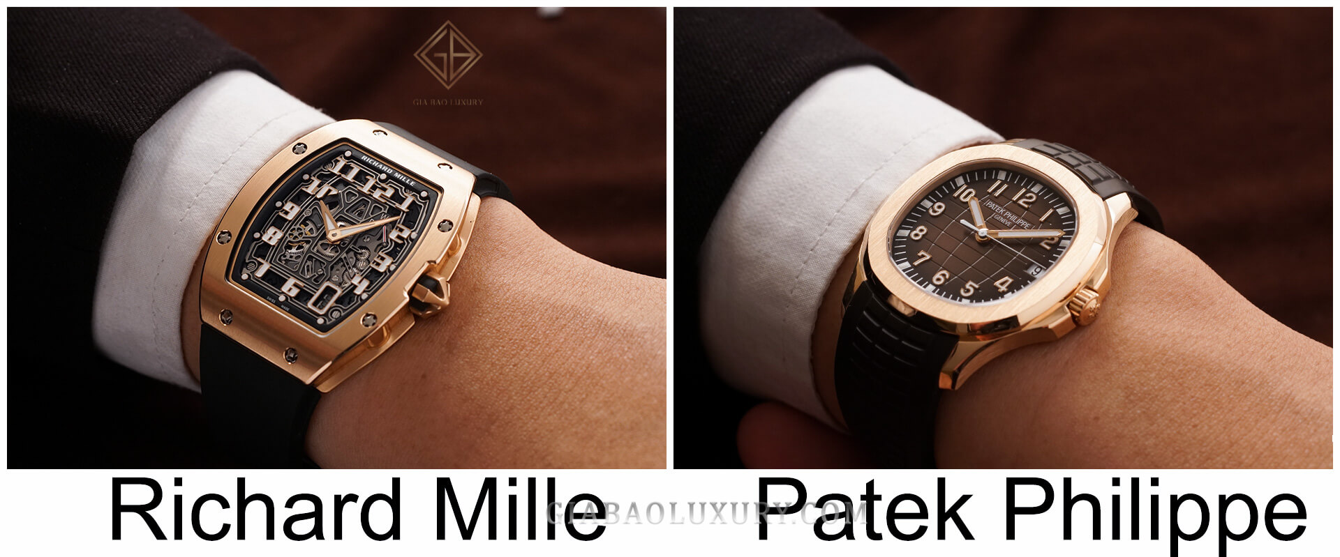 Đồng hồ thể thao cao cấp của Patek Philippe và Richard Mille - Gã khổng lồ và chú bé tí hon?