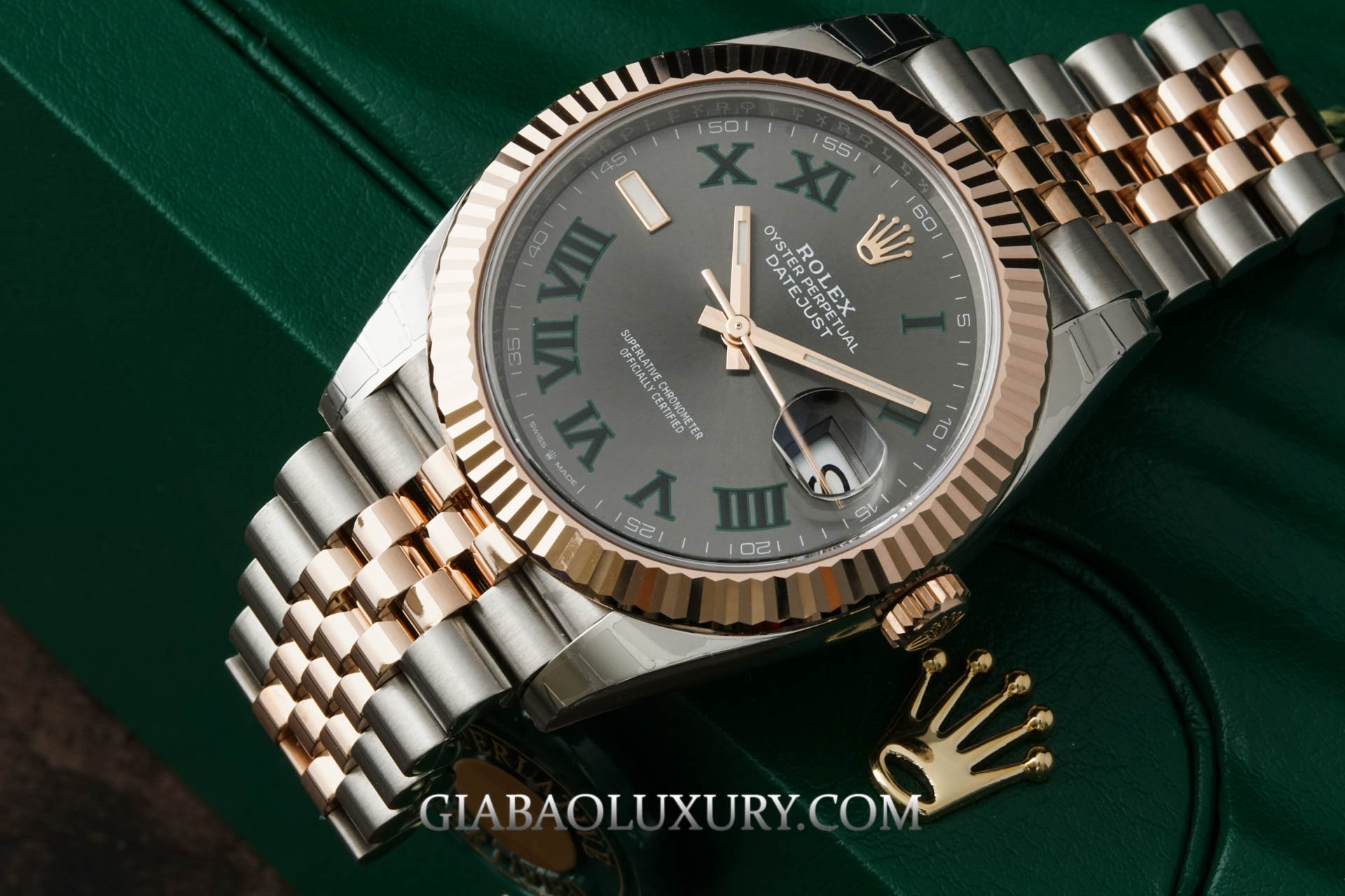 Đồng hồ Rolex Datejust 126331-0016 Cọc số la mã