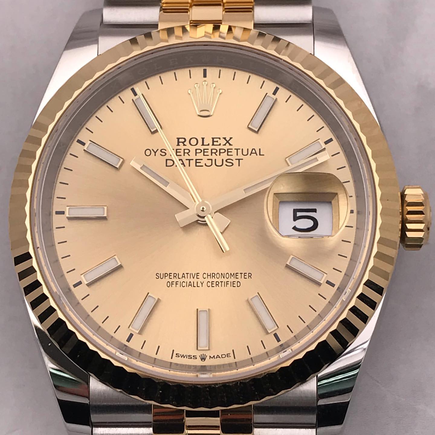 Review đồng hồ Rolex Datejust 36 126233