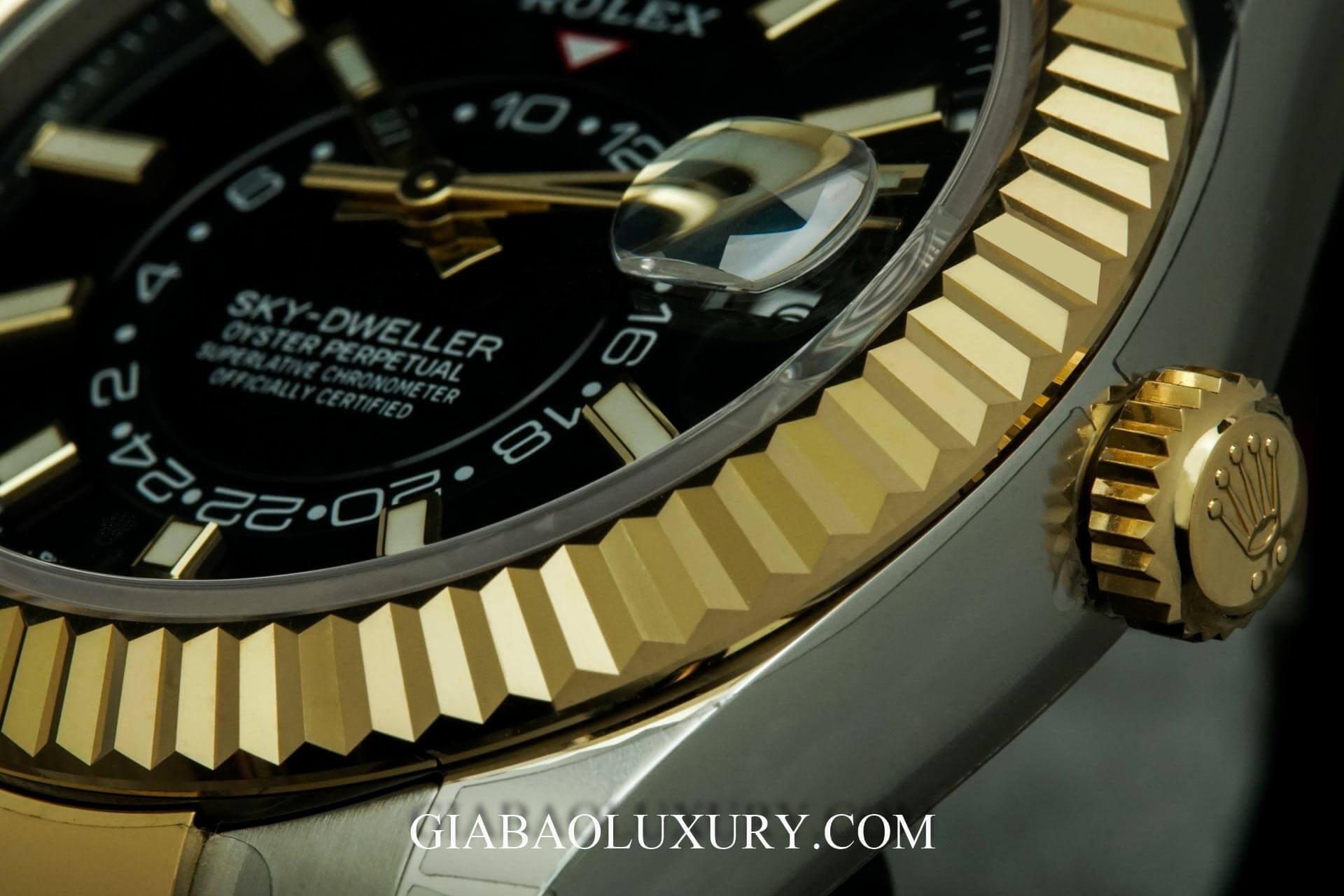 Đồng hồ Rolex Sky-Dweller 326933 Mặt Đen