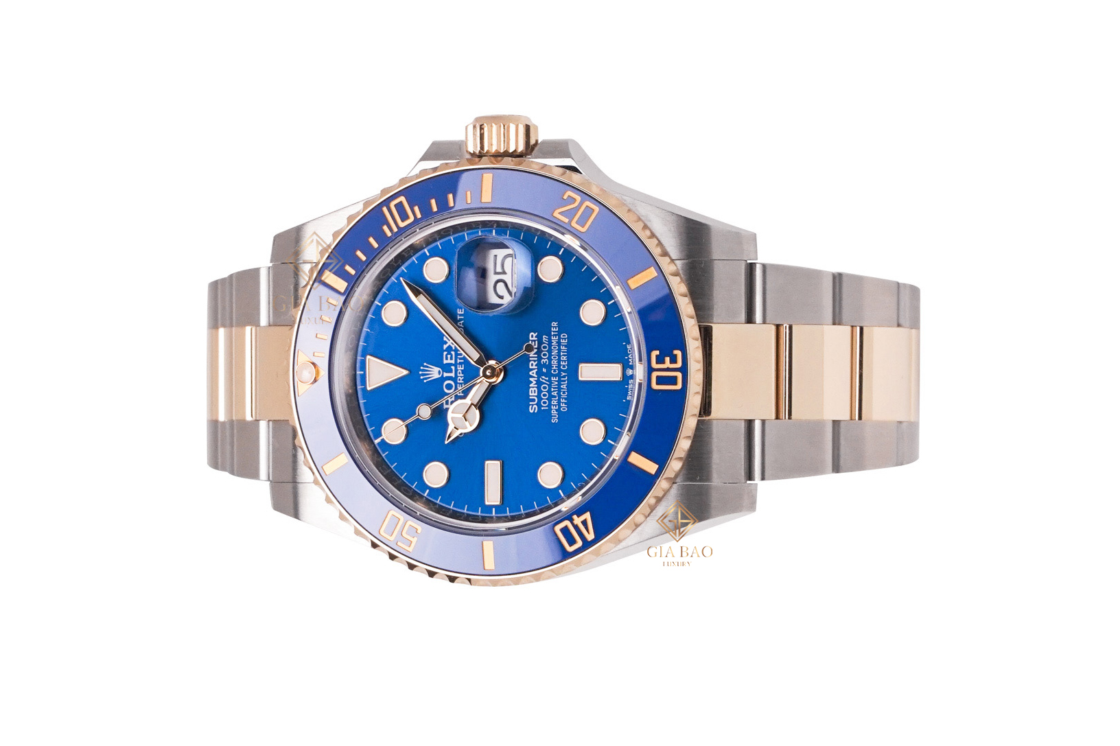 Đồng Hồ Rolex Submariner 126613LB Mặt Số Xanh Dương