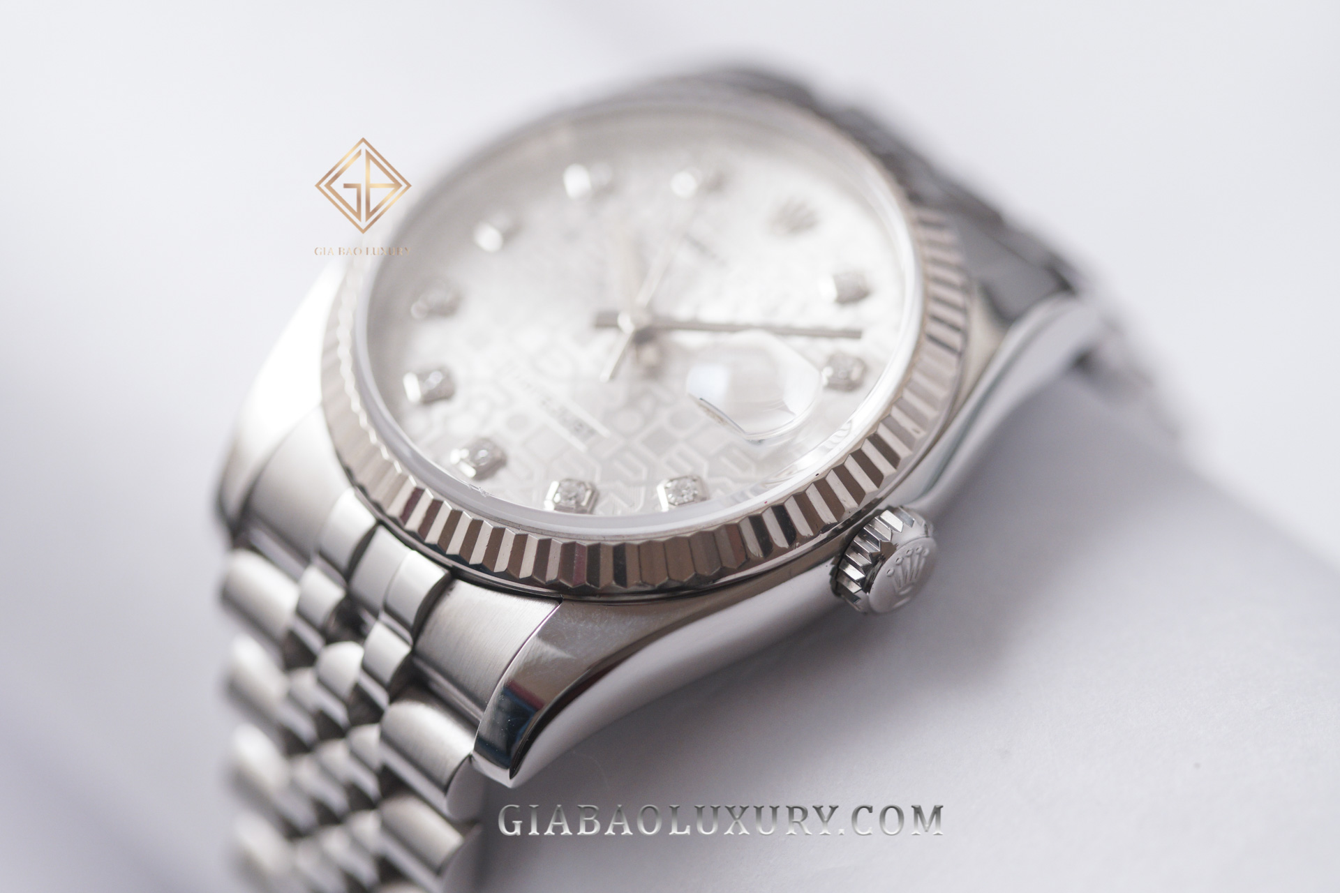 Đồng Hồ Rolex Datejust 36 116234 Mặt Số Vi Tính Bạc