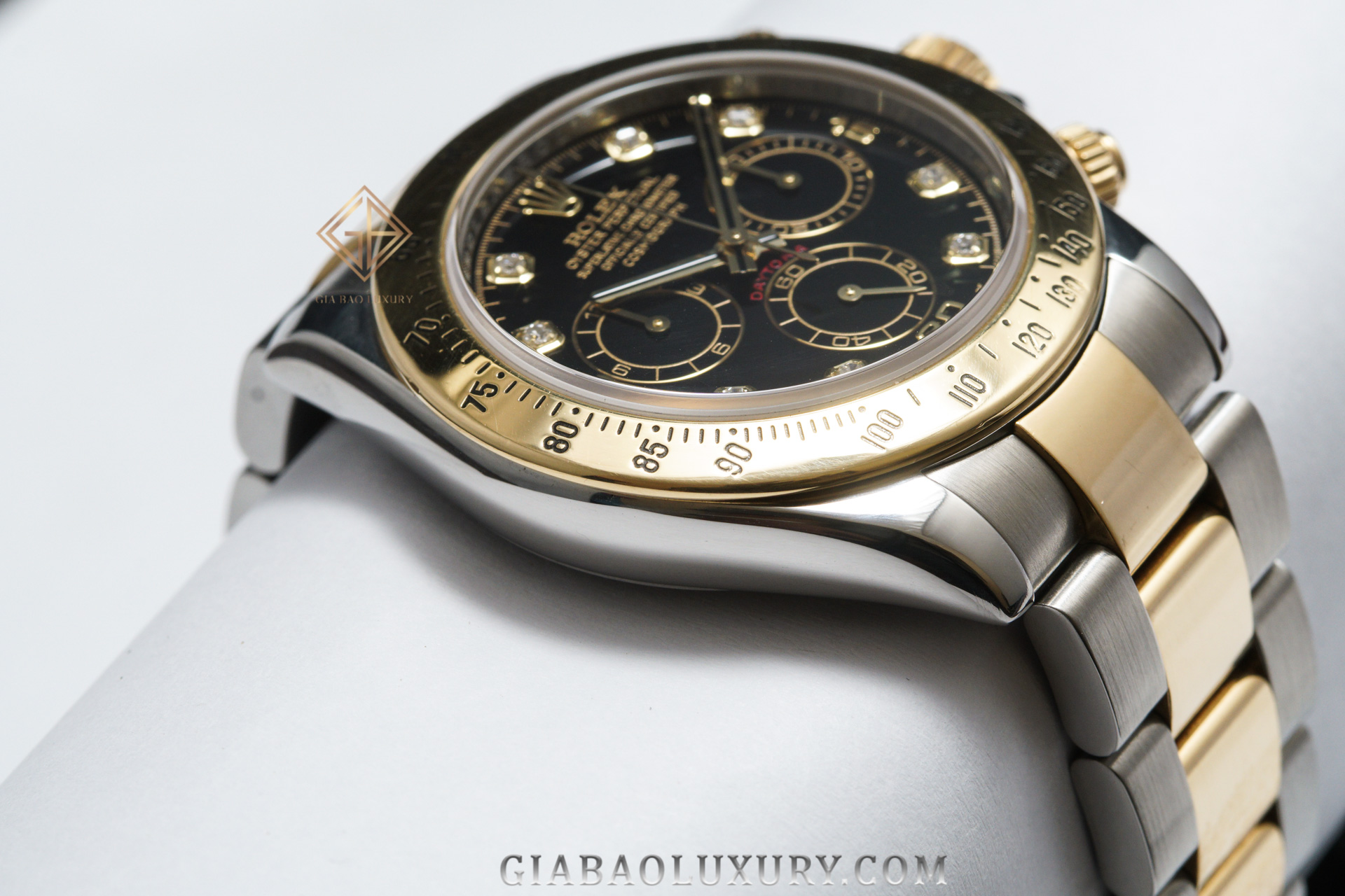 Đồng hồ Rolex Cosmograph Daytona 116523 Mặt số Đen