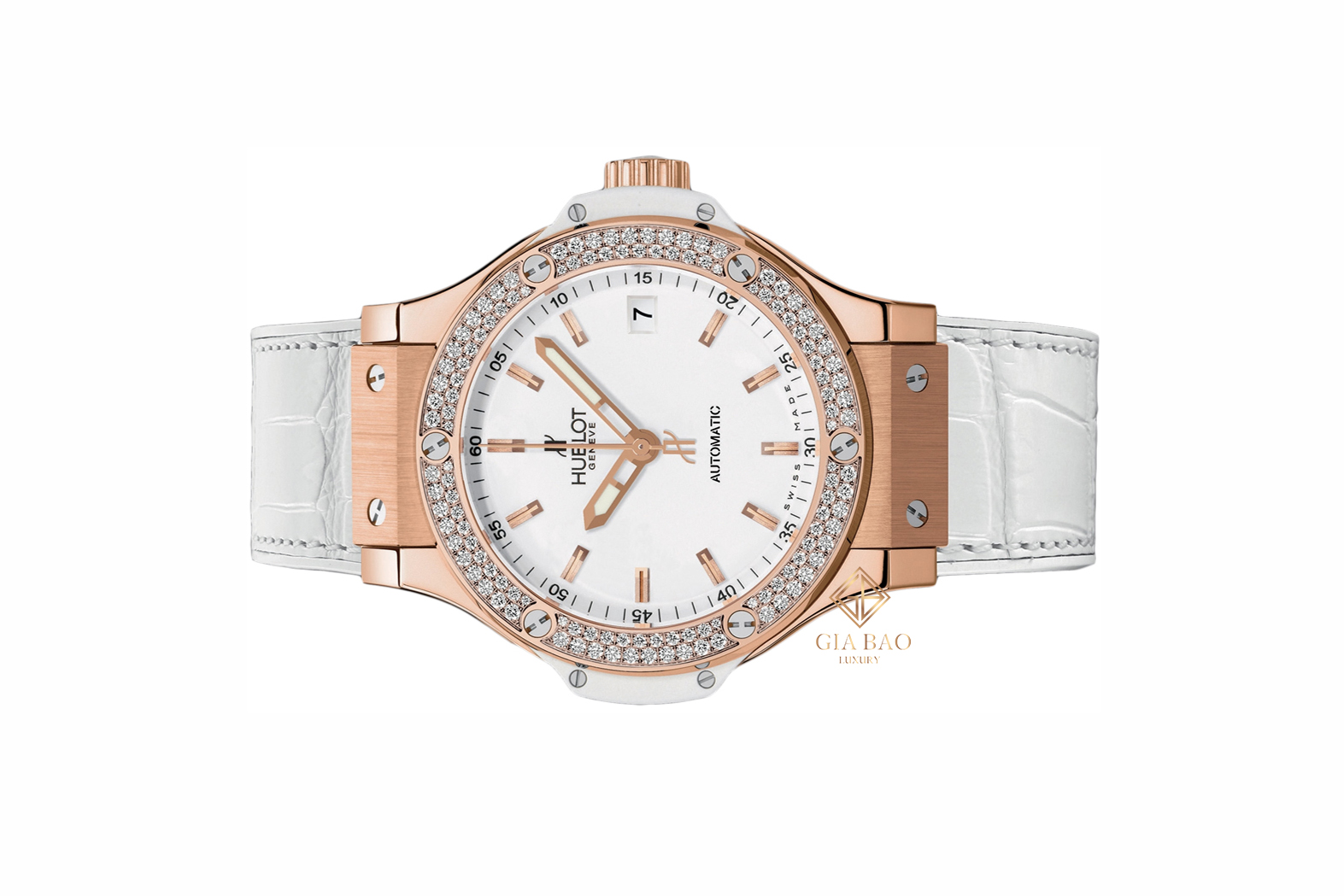 Đồng Hồ Hublot Big Bang Automatic Gold White 38mm 365.PE.2180.LR.1104