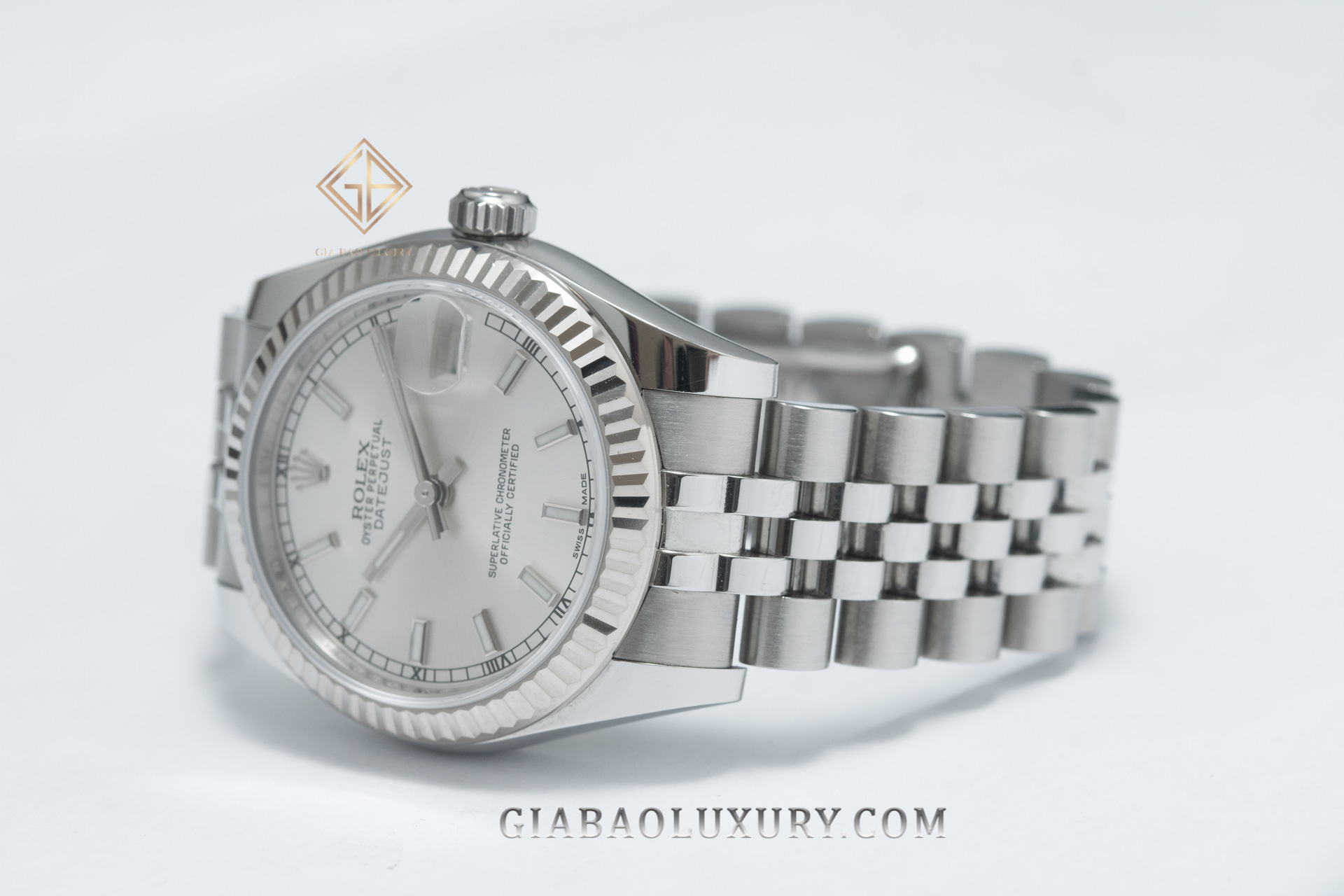 Đồng Hồ Rolex Datejust 31 178274 Mặt Số Bạc