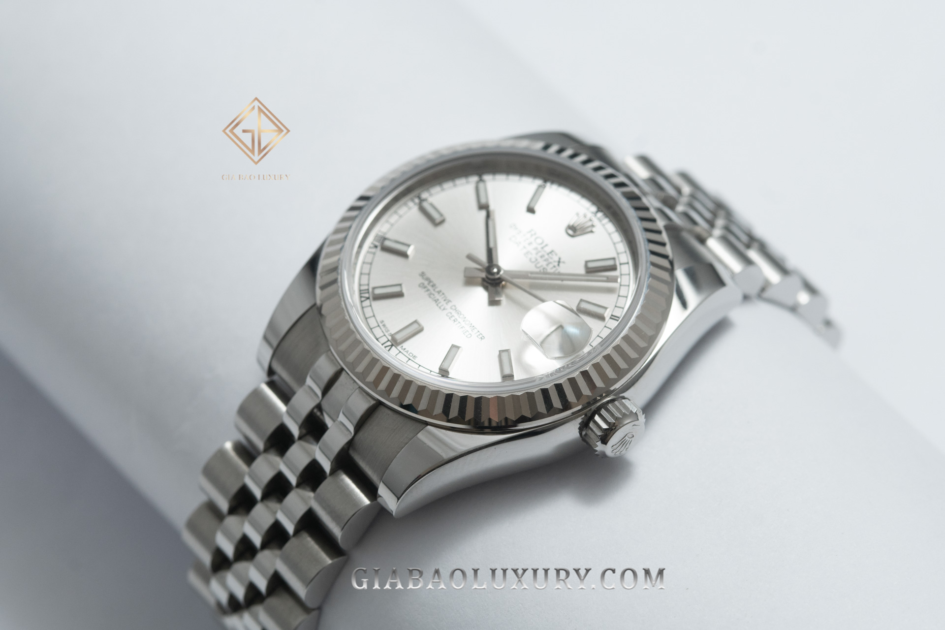 Đồng Hồ Rolex Datejust 31 178274 Mặt Số Bạc