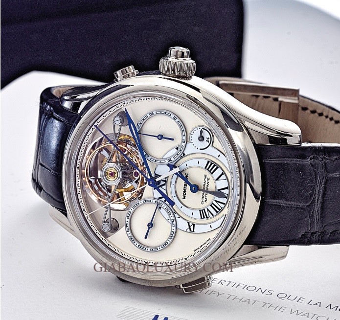 Đồng hồ Montblanc Villeret Exotourbillon Split Second Chronograph Ref111823 Limited Editon