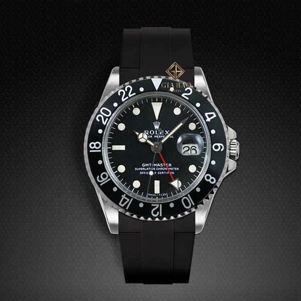 Dây Rubber B Classic Series cho Rolex GMT Master Non - Ceramic