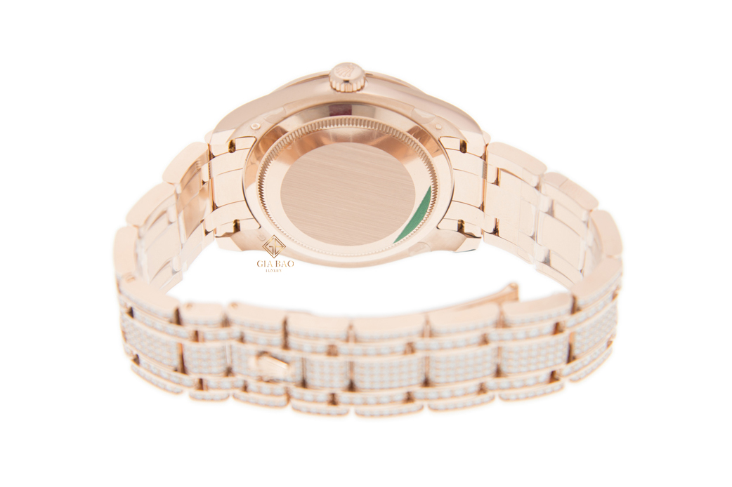 Đồng Hồ Rolex Pearlmaster 39 86405RBR Mặt Số Kim Cương Cọc Số La Mã
