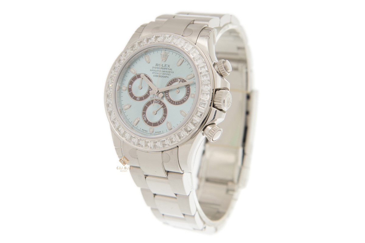 Đồng Hồ Rolex Cosmograph Daytona 116576TBR Mặt Số Xanh