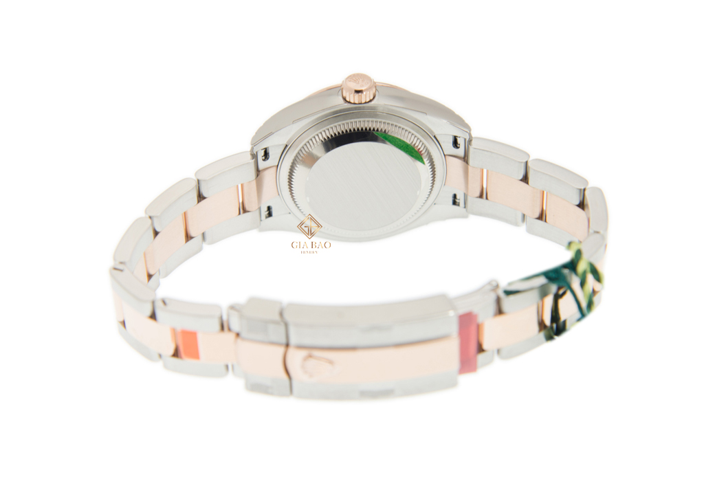 Đồng Hồ Rolex Lady-Datejust 279161 Mặt Số Trắng Cọc Số La Mã Dây Đeo Oyster