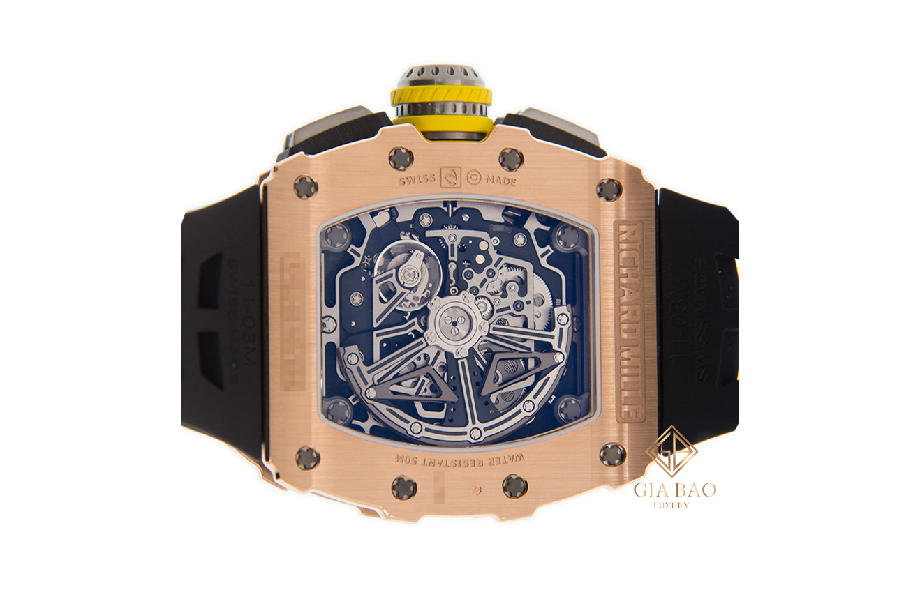 Đồng Hồ Richard Mille RM011-03 RG TI Vàng Hồng