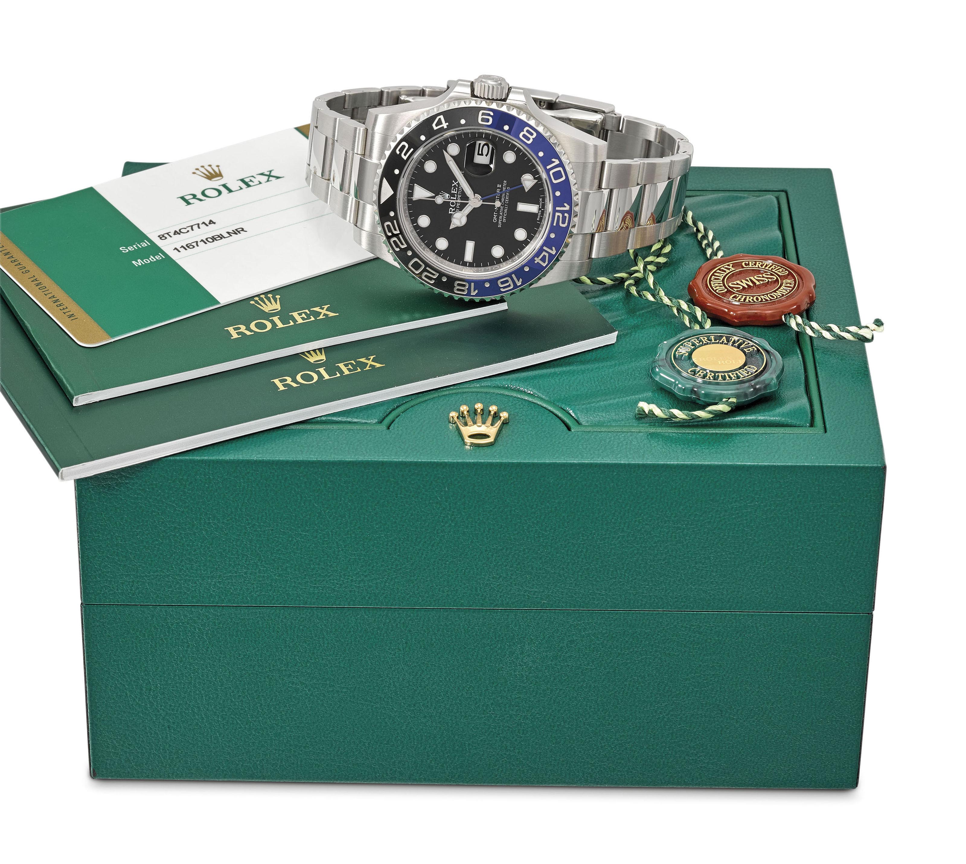 Đồng Hồ Rolex GMT Master II 116710BLNR