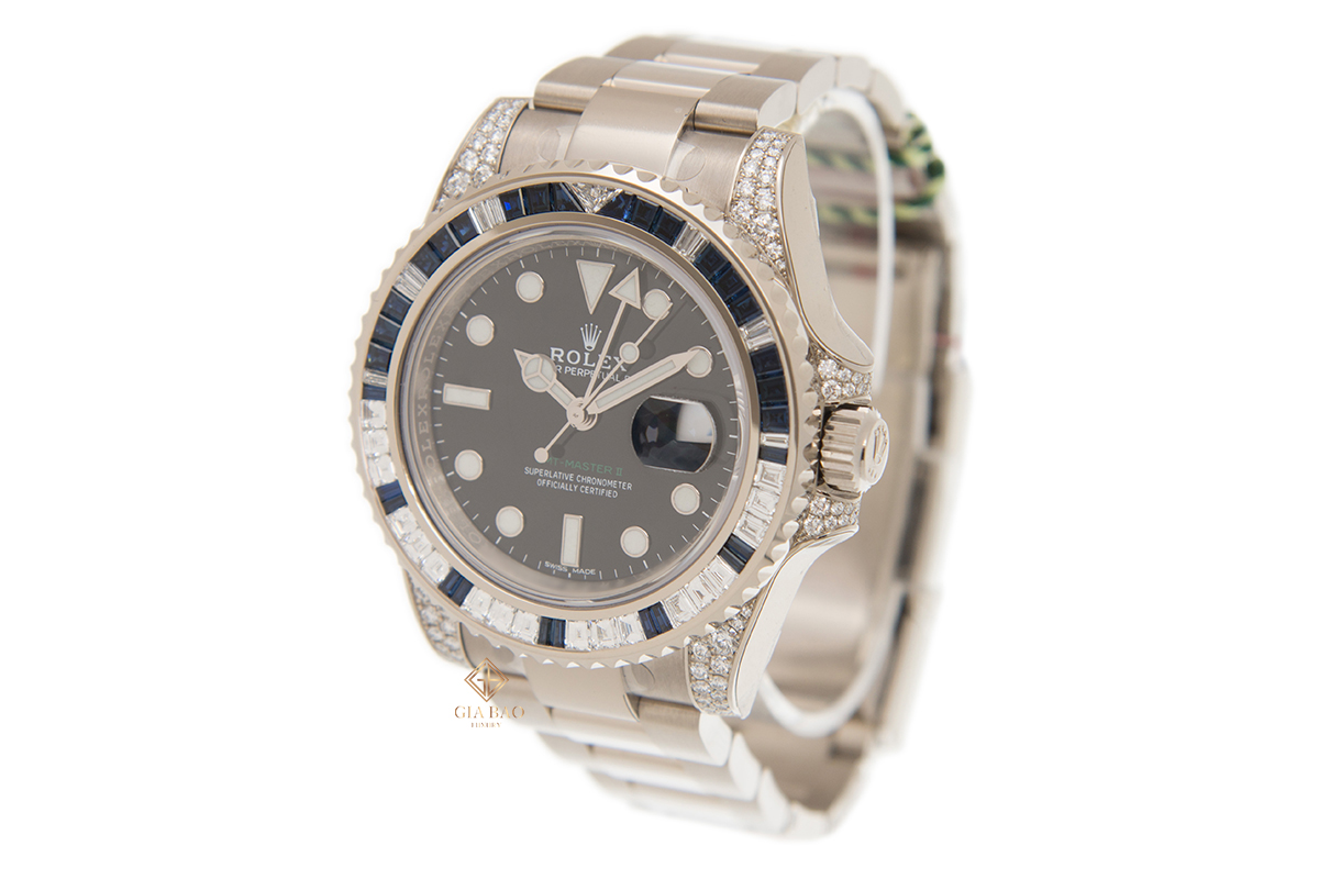 Đồng Hồ Rolex GMT-Master II 116759SA Mặt Số Đen