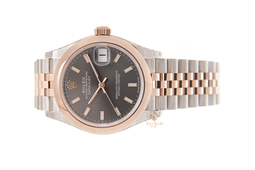 Đồng Hồ Rolex Datejust 31 278241 Mặt Số Xám Cọc Dạ Quang