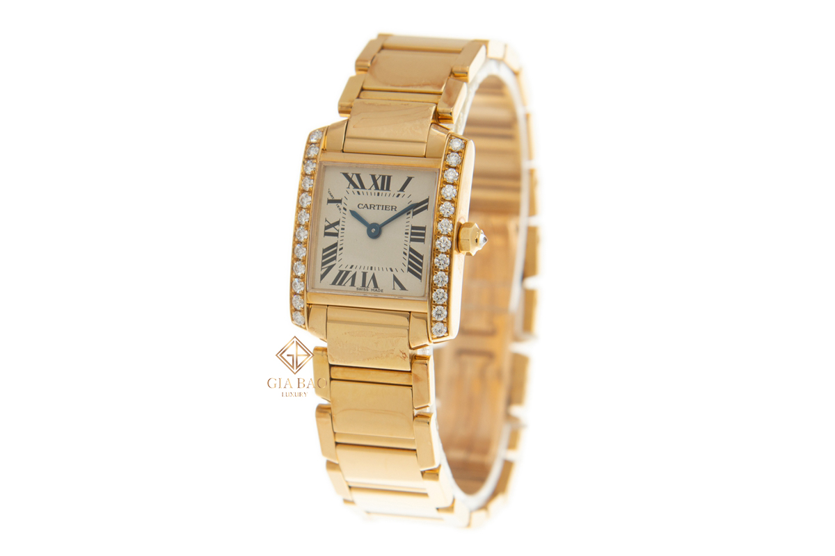 Đồng Hồ Cartier Tank Francaise WE1001R8