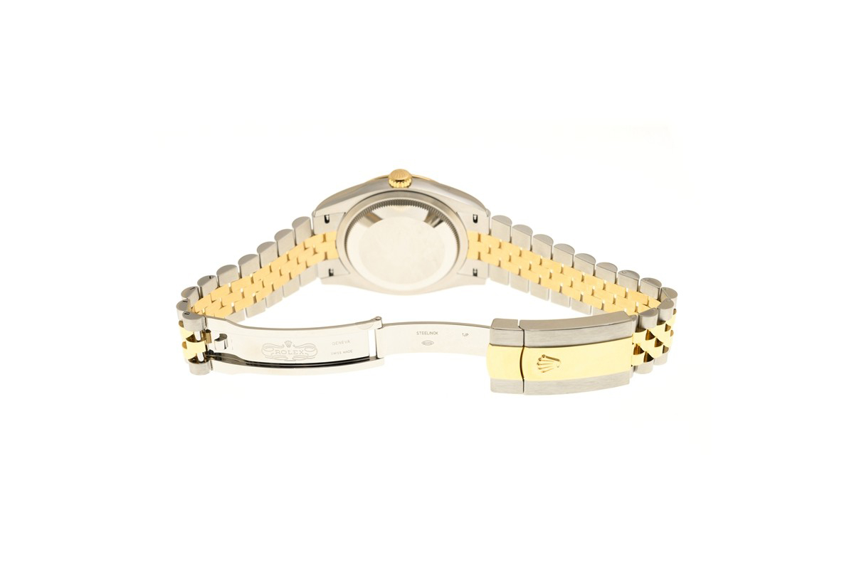 Đồng Hồ Rolex Datejust 36 126233 Mặt Số Cây Lá Nhiệt Đới Vàng Champagne Cọc Số Nạm Kim Cương