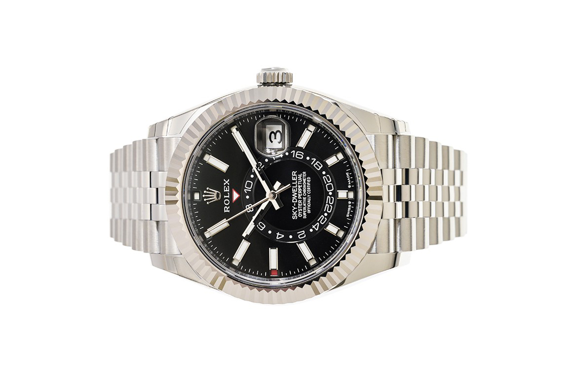 Đồng Hồ Rolex Sky Dweller 336934 Mặt Số Đen