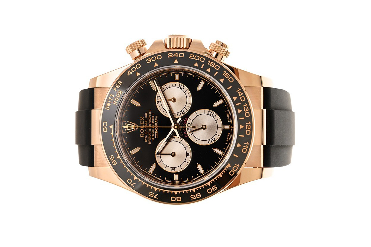 Đồng Hồ Rolex Cosmograph Daytona 126515LN Mặt Số Đen Cọc Số Dạ Quang