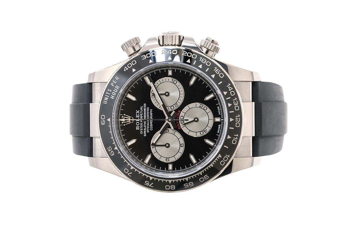 Đồng Hồ Rolex Cosmograph Daytona 126519LN Mặt Số Đen Cọc Số Dạ Quang
