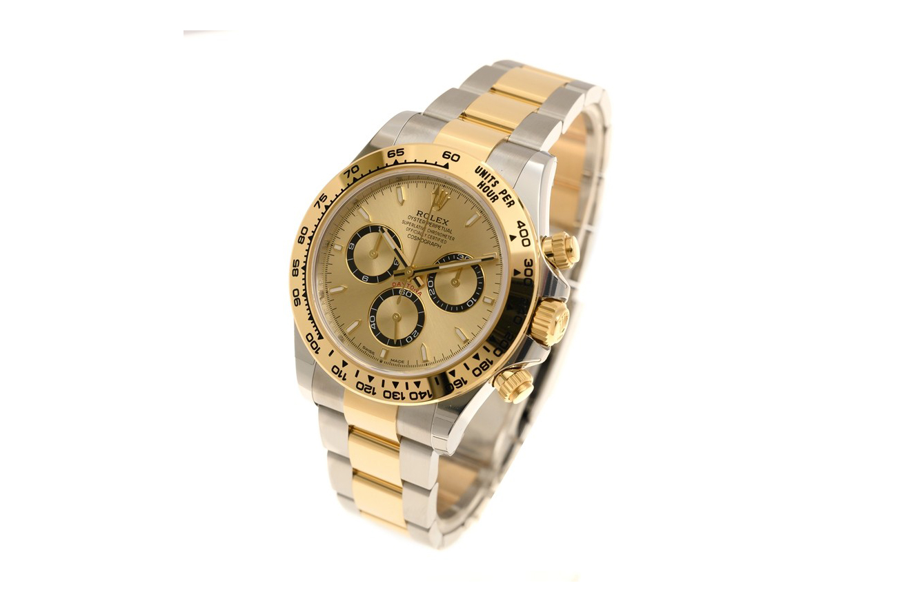 Đồng Hồ Rolex Cosmograph Daytona 126503 Mặt Số Vàng Champagne