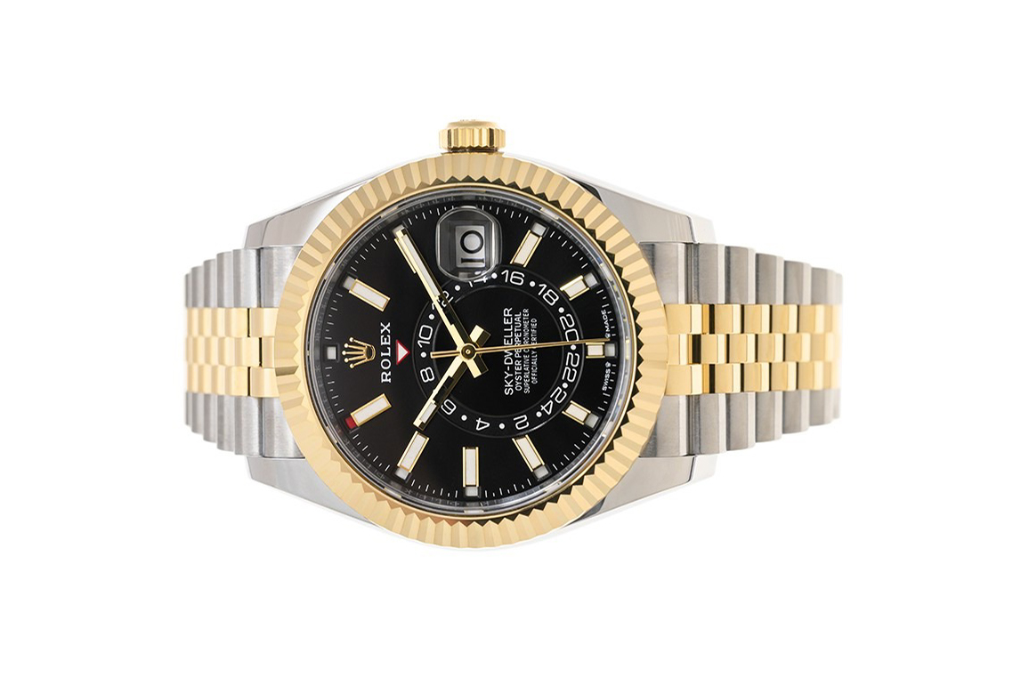 Đồng Hồ Rolex Sky Dweller 336933 Mặt Số Đen