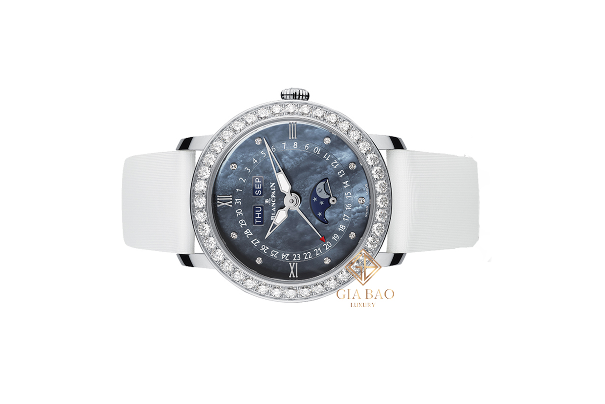 Đồng Hồ Blancpain Women Blue Automatic 3663-4654L-52B